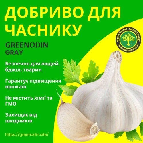 Удобрение для чеснока GREENODIN GRAY гранулы