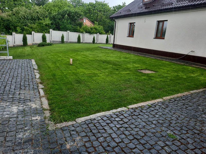 Спасибо за спасение газона благодаря GREENODIN GRAY!